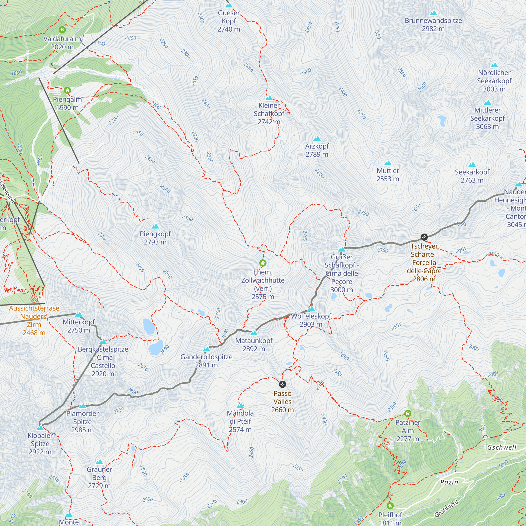Ehem. Zollwachhütte (verf.) map