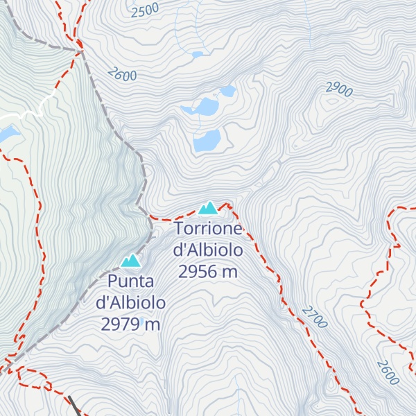 Map of Torrione d'Albiolo