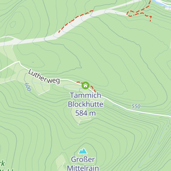 Map of Tammich Blockhütte