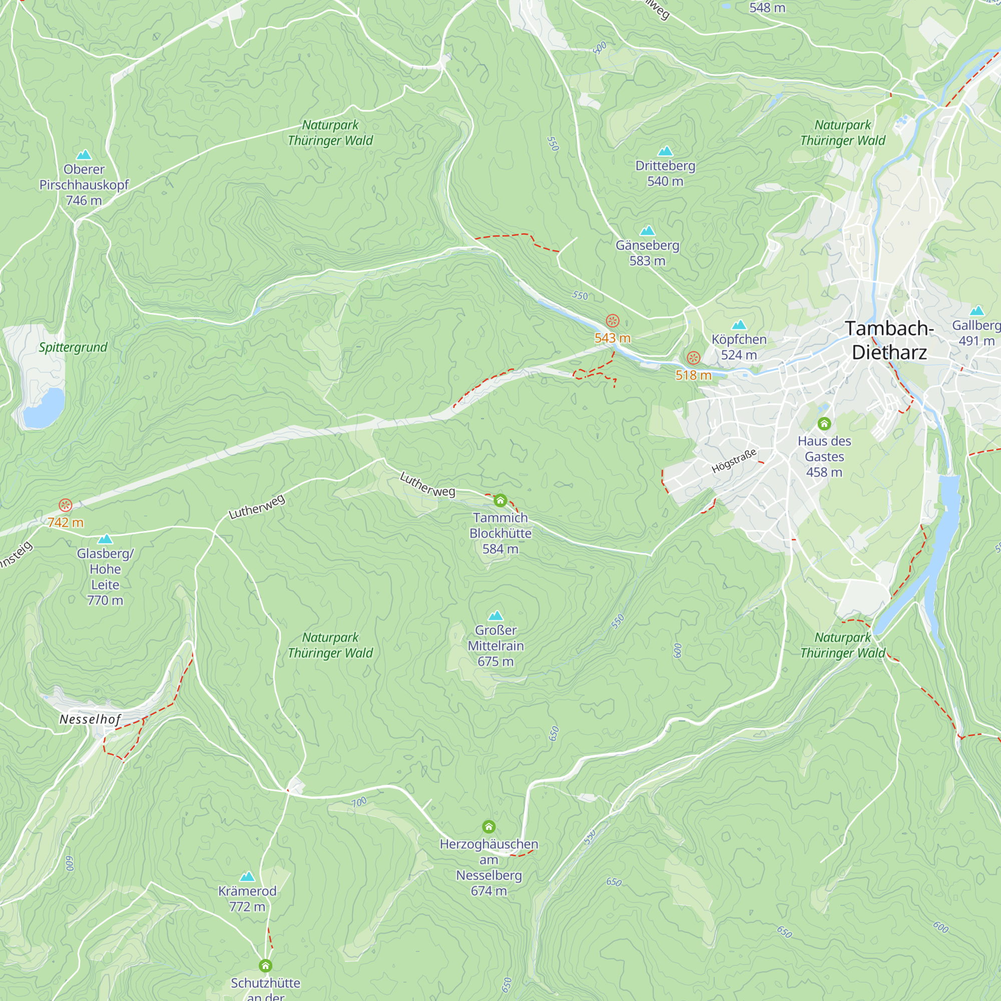 Tammich Blockhütte map