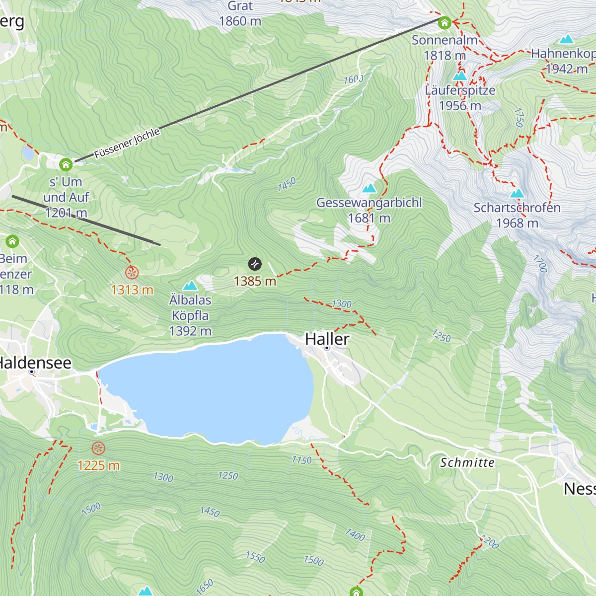 Adlerhorst map