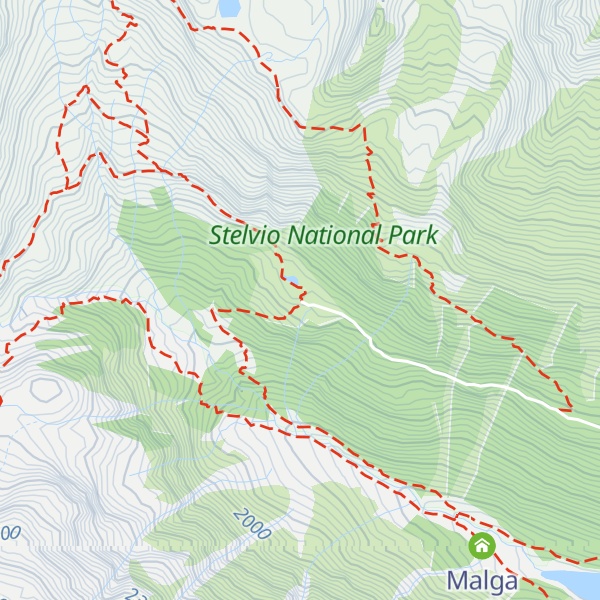 Map of Malga Paludei