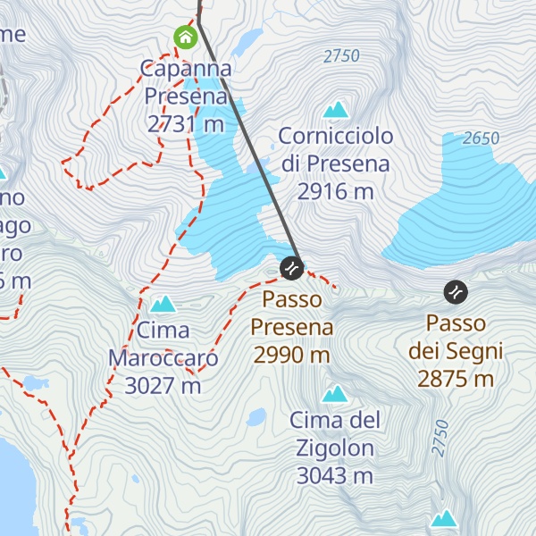 Map of La Sgualdrina