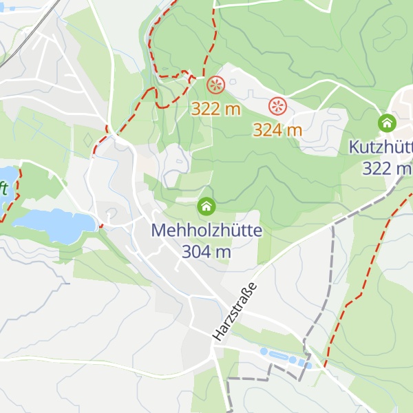 Map of Mehholzhütte