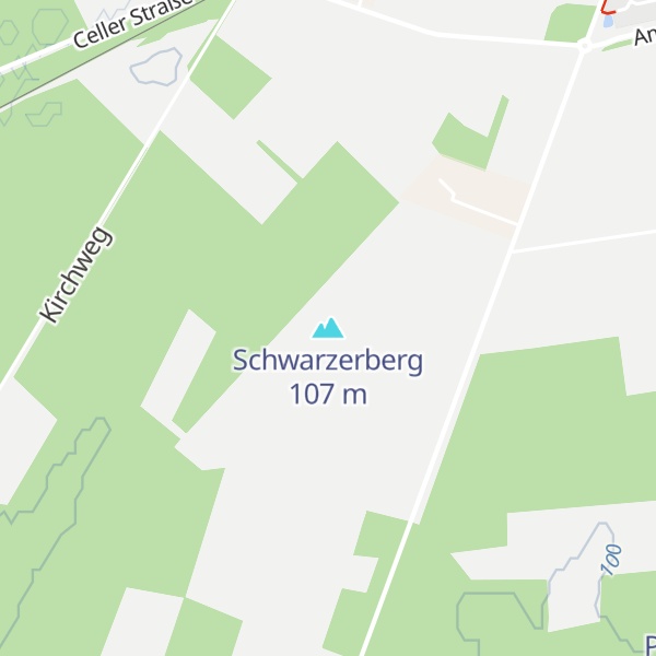 Map of Schwarzerberg
