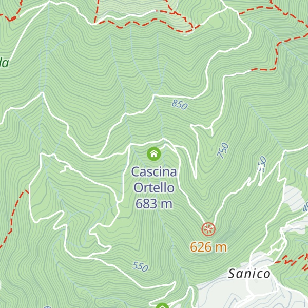 Map of Cascina Ortello