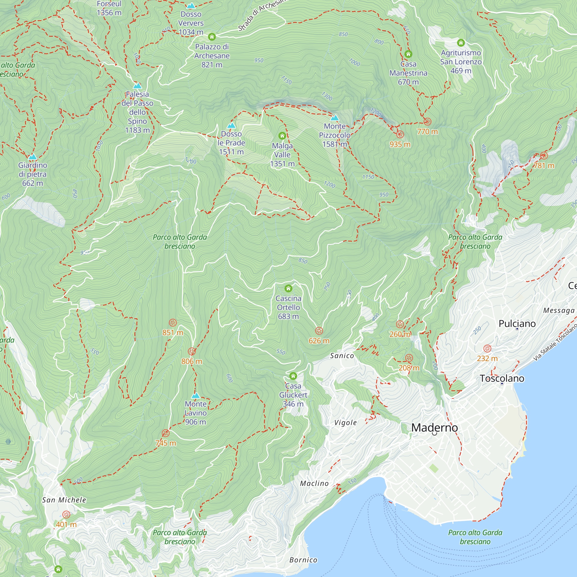 Cascina Ortello map