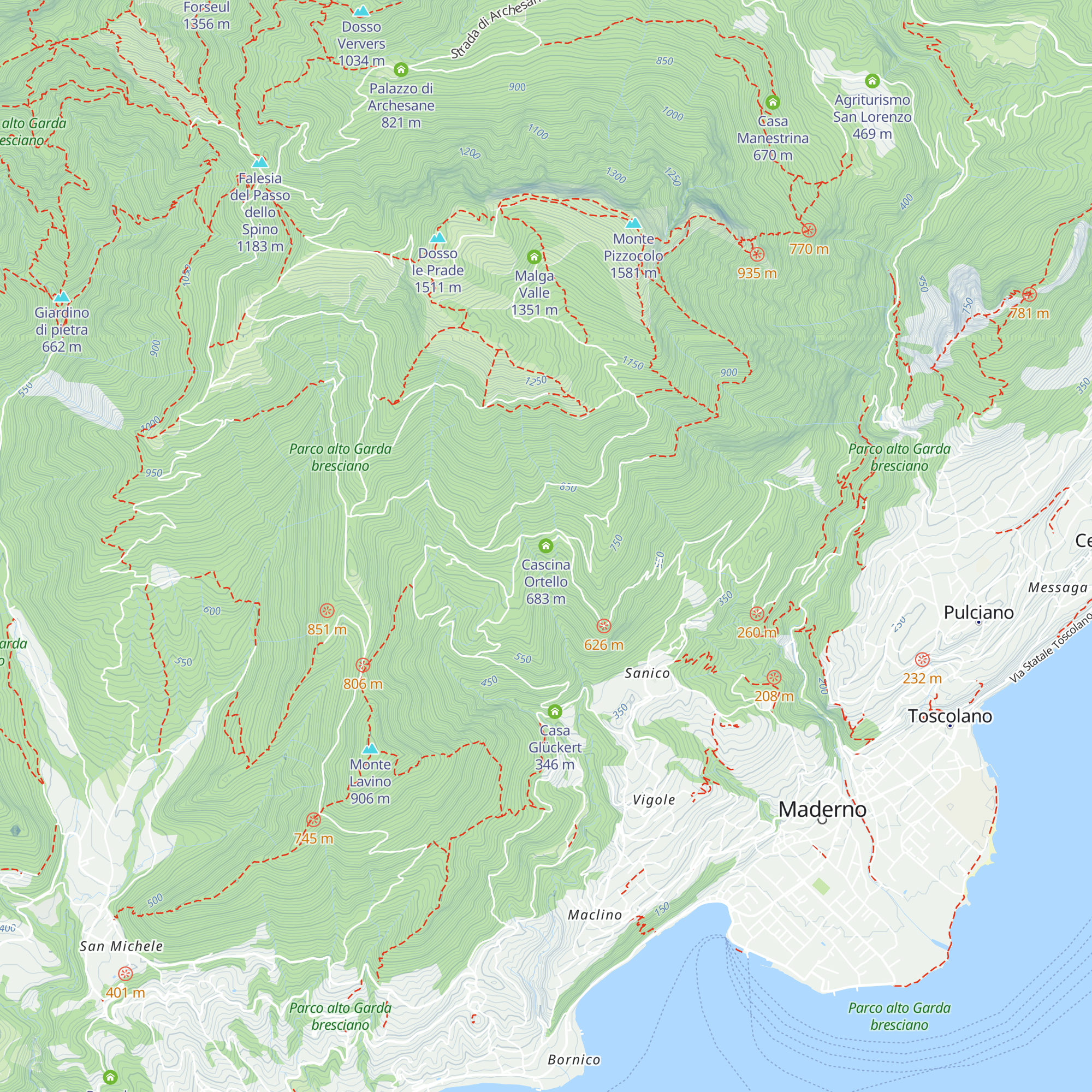 Cascina Ortello map