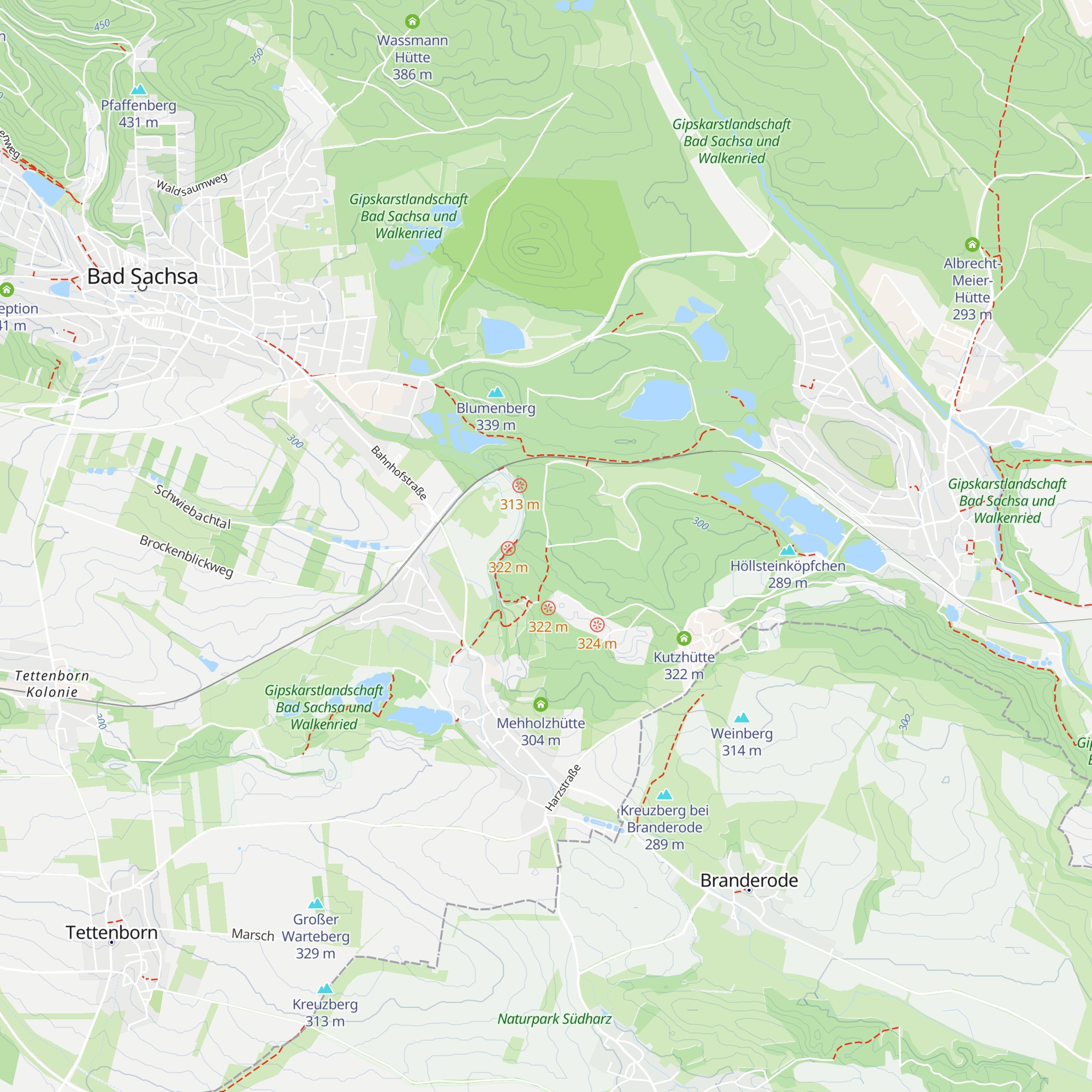 K.-Helbing-Hütte map