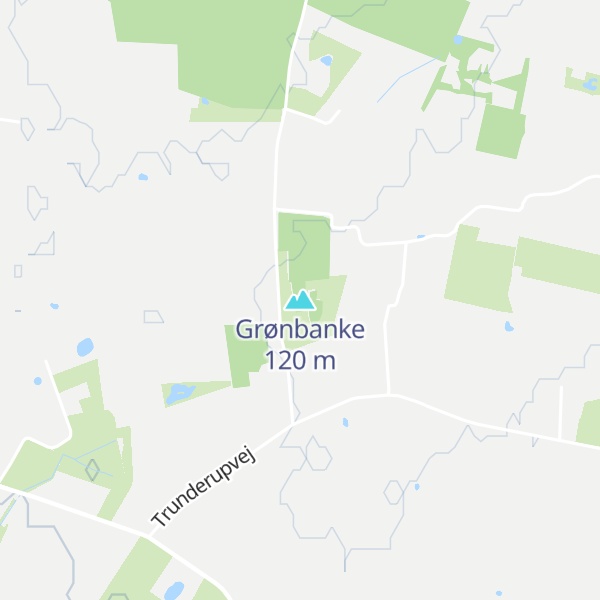 Map of Grønbanke