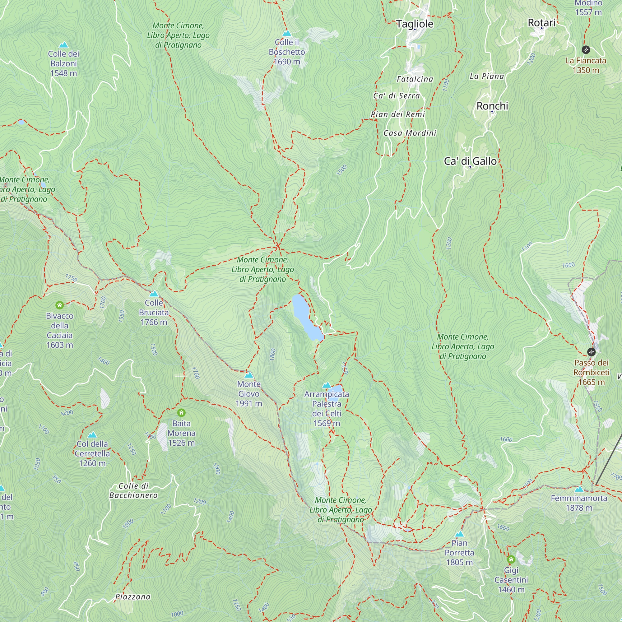 Rifugio Giovo map