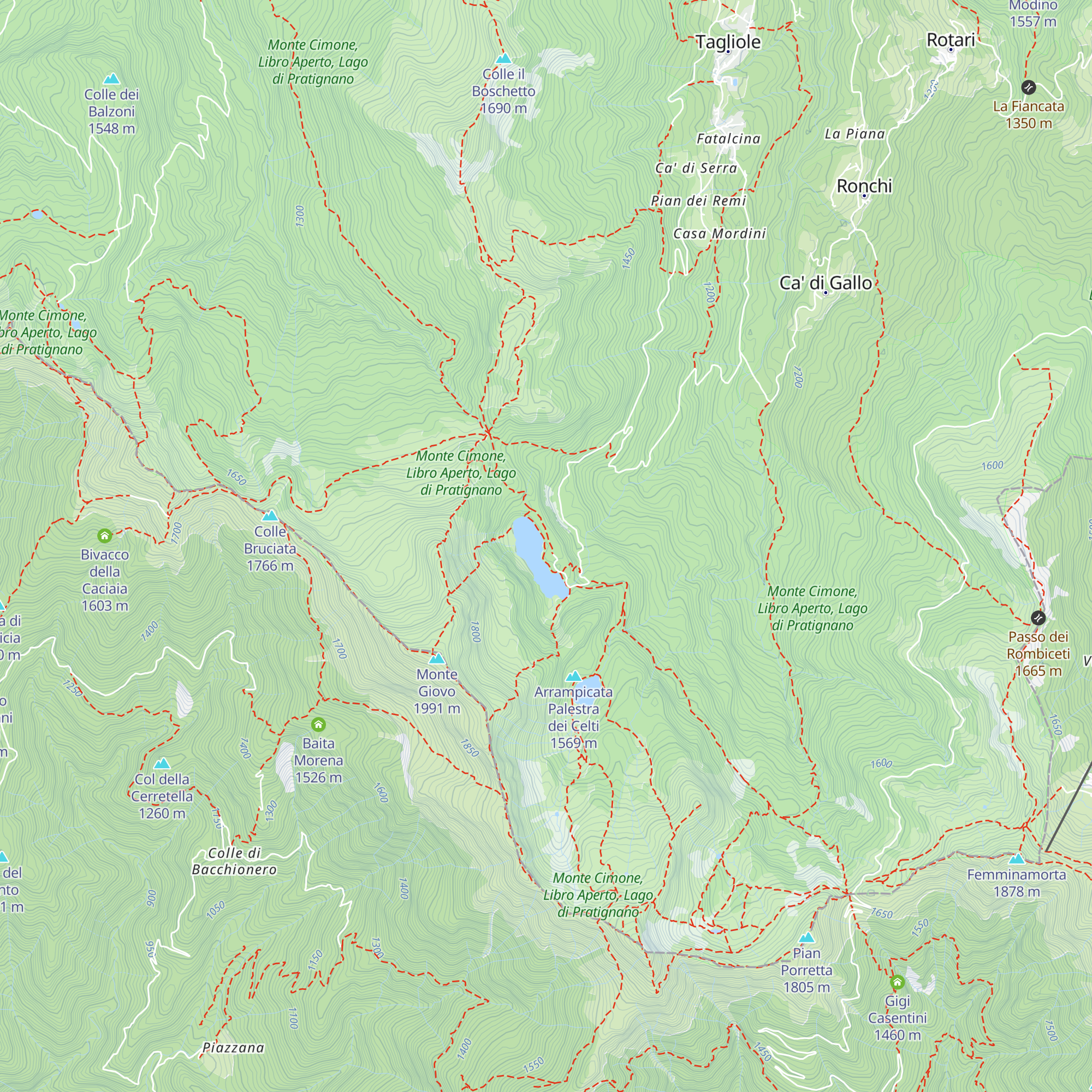 Rifugio Giovo map