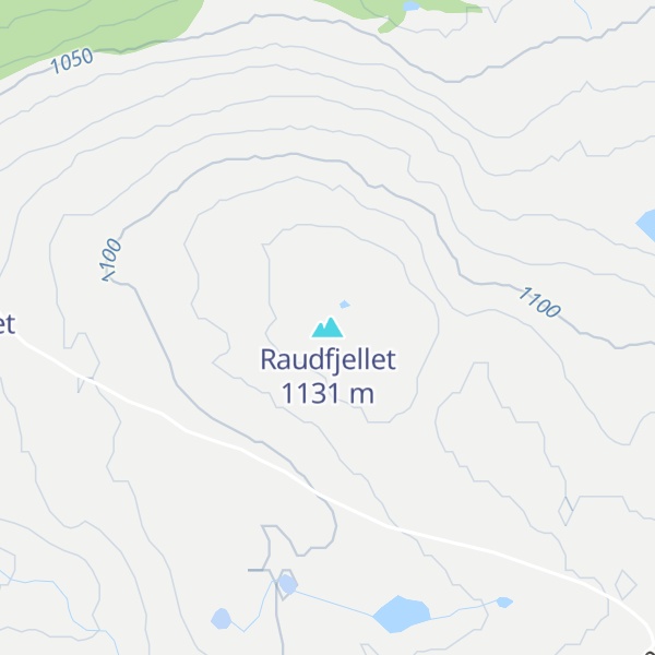 Map of Raudfjellet