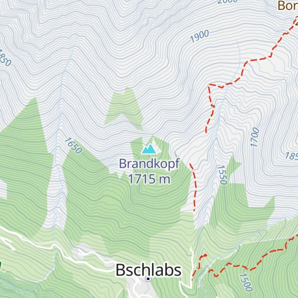 Map of Brandkopf