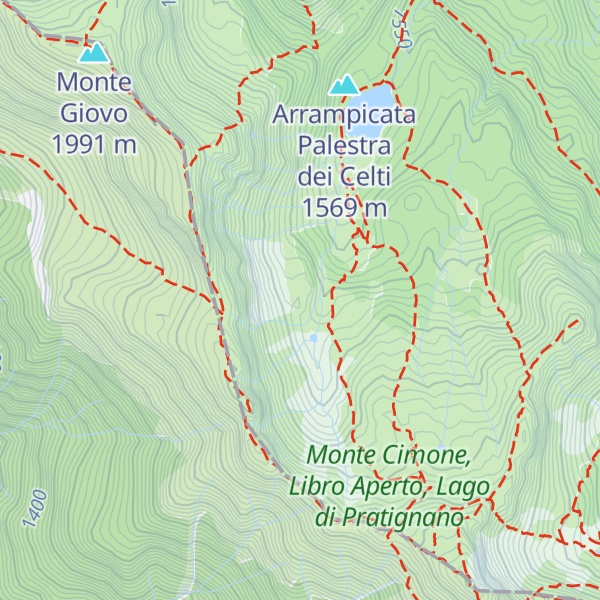 Map of Arrampicata-Scudo dei Celti