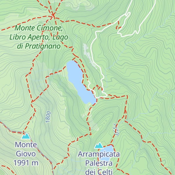 Map of Rifugio Marchetti