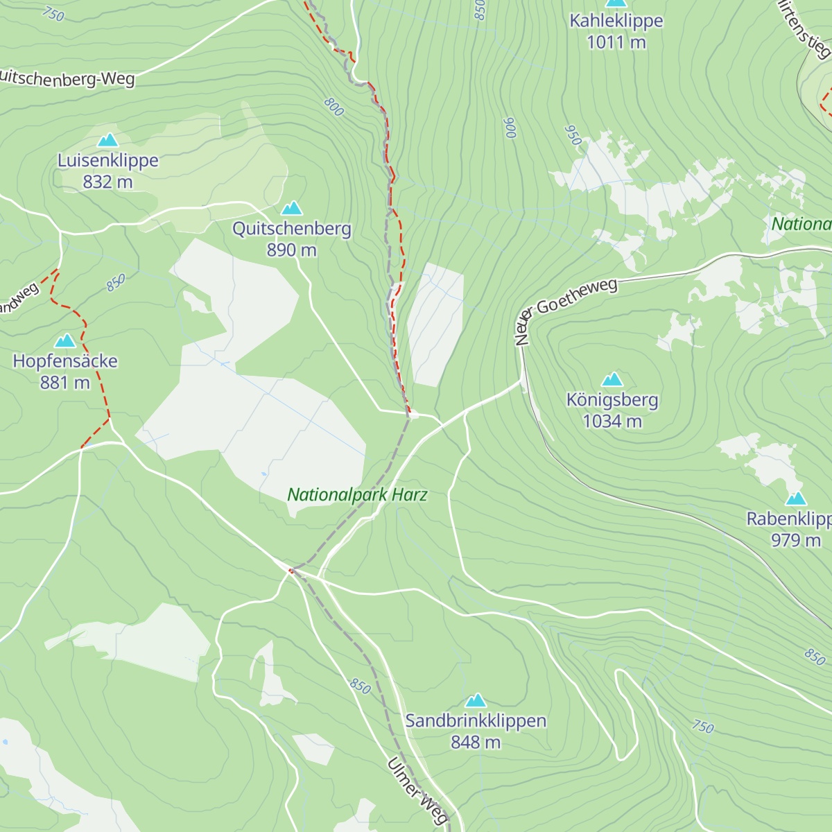Schutzhütte Eckersprung map