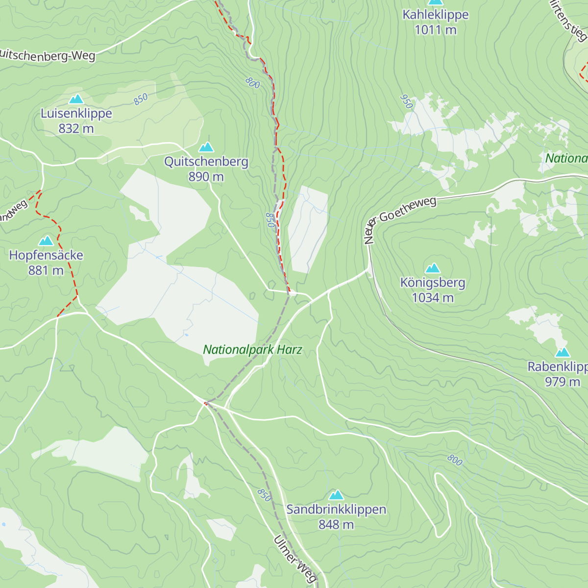 Schutzhütte Eckersprung map