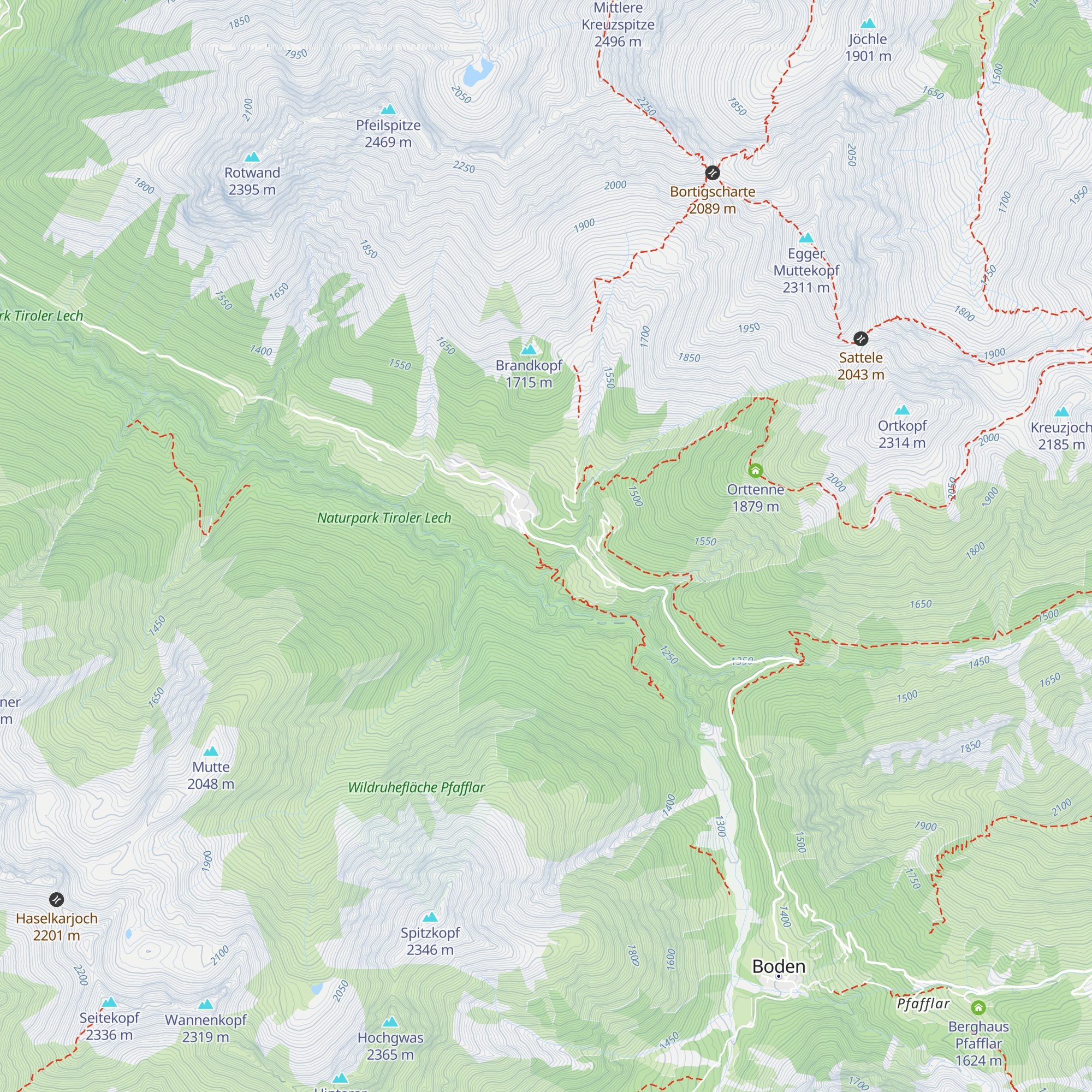 Gemeindegarage map