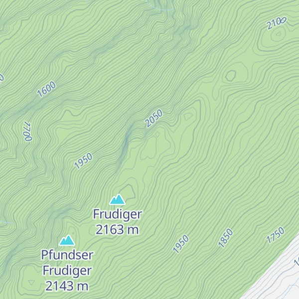 Map of Frudigerkopf