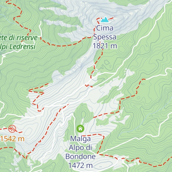 Map of Bivacco malga Alpo di Storo