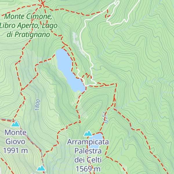 Map of Rifugio Vittoria