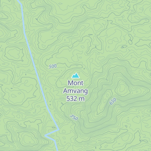 Map of Mont Amvang