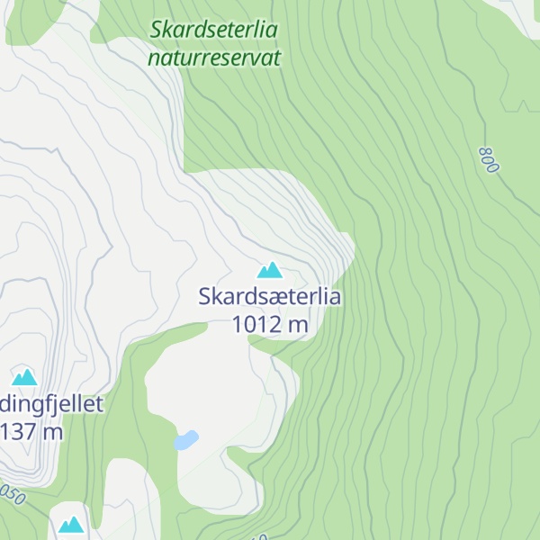 Map of Skardsæterlia