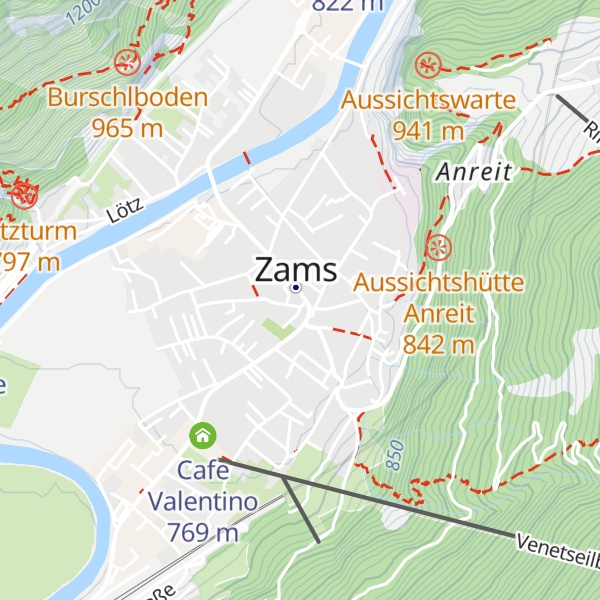 Map of Tourismusverband Tirol West (Tourist Info)