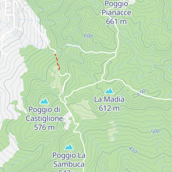 Map of Gabbriggioli