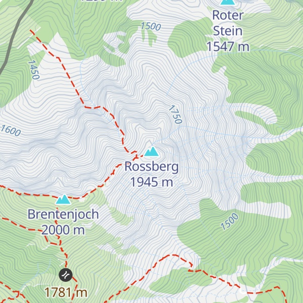 Map of Rossberg