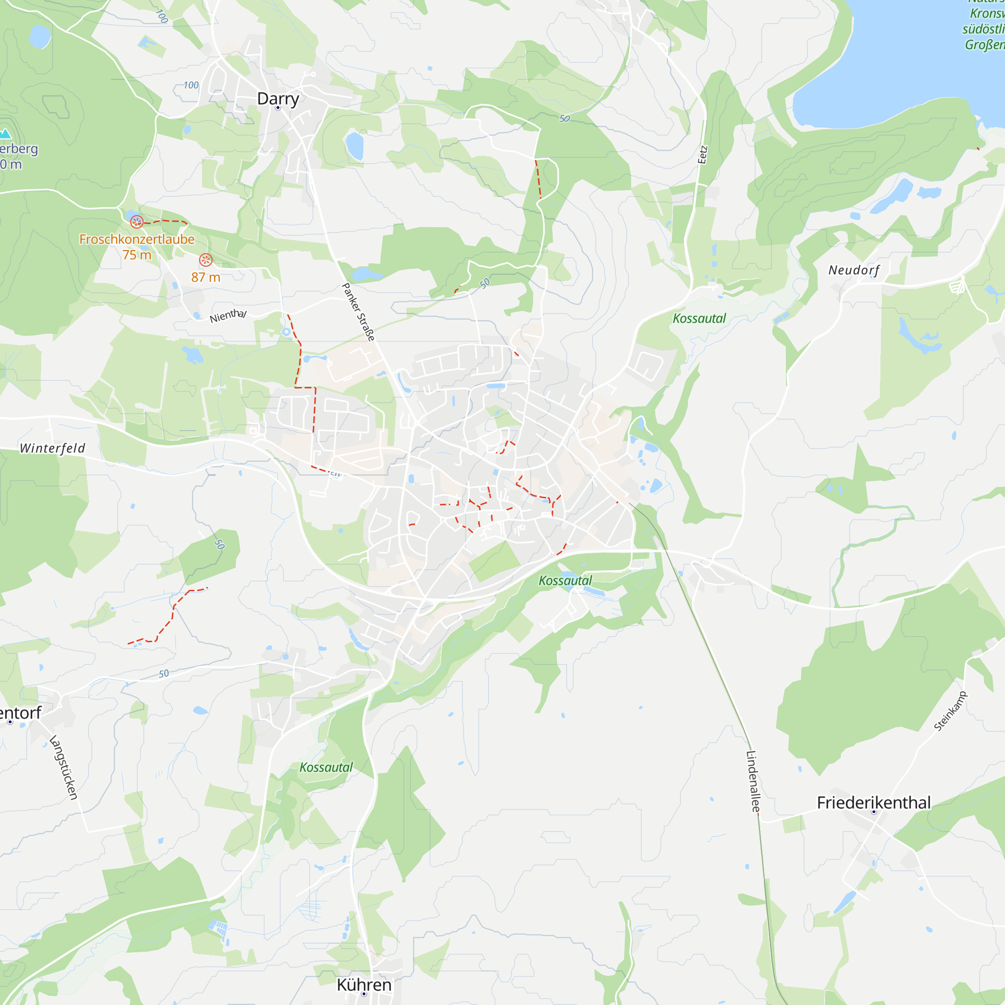 Touristeninformation Lütjenburg map