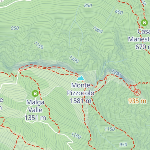 Map of Bivacco Due Aceri