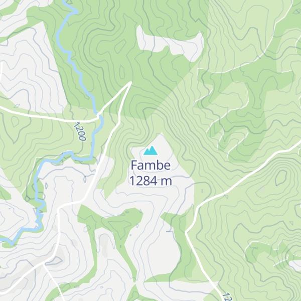 Map of Fambe
