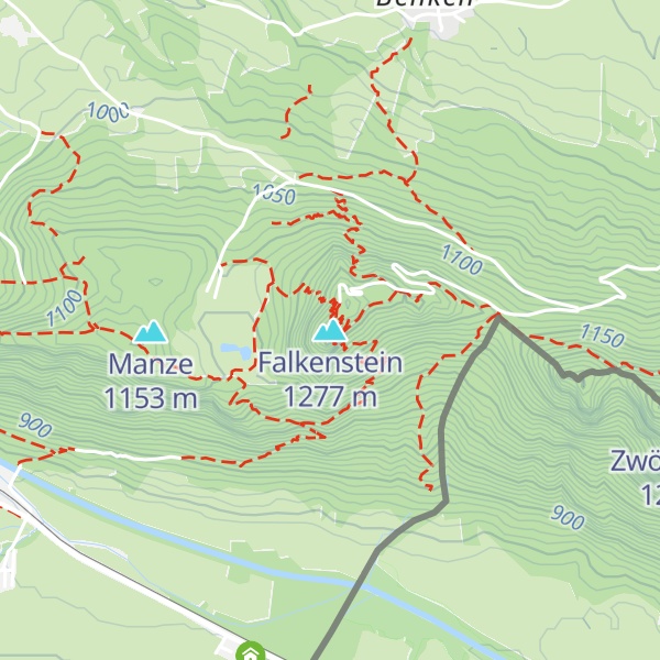 Map of Falkenstein