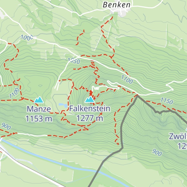 Map of Restaurant 1250