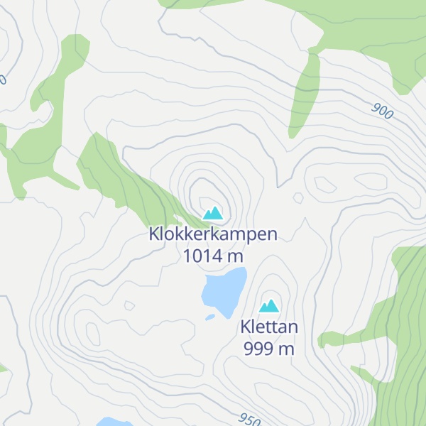 Map of Klokkerkampen