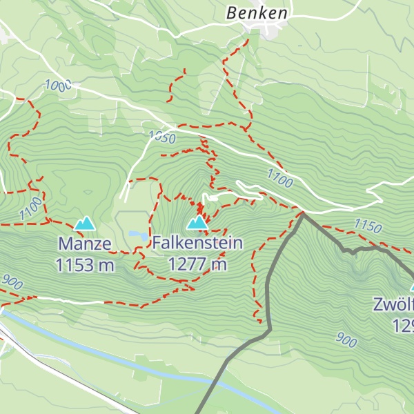 Map of Boutique-Hotel Blaue Burg im Allgäu