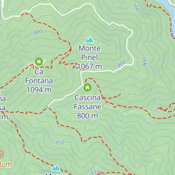 Map of Cascina Fassane
