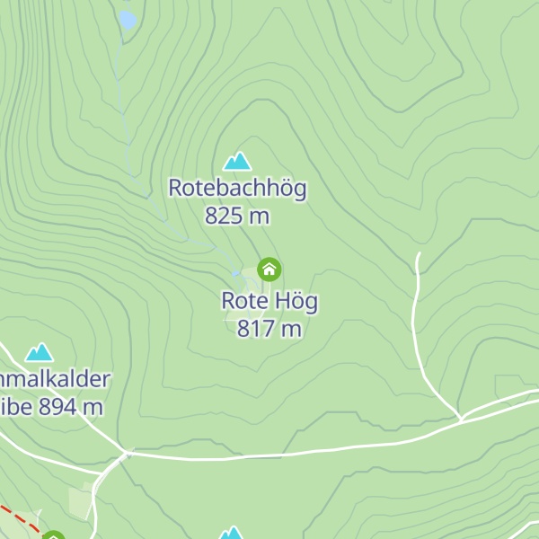 Map of Rote Hög