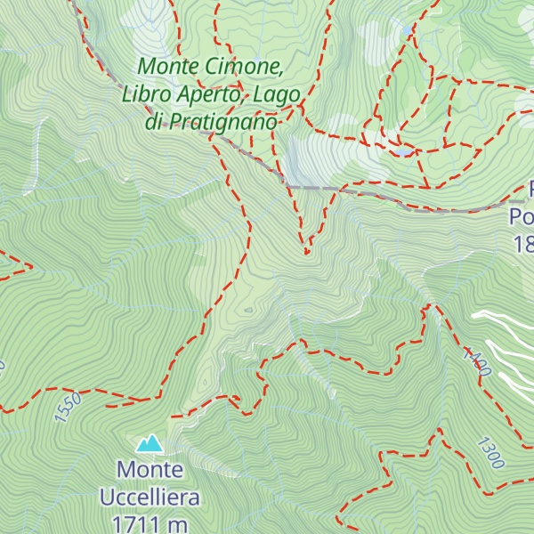 Map of Cima Salaiola