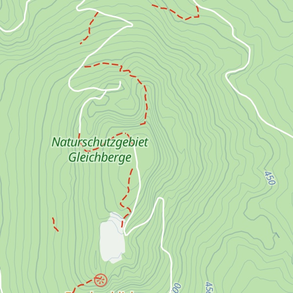 Map of Großer Gleichberg
