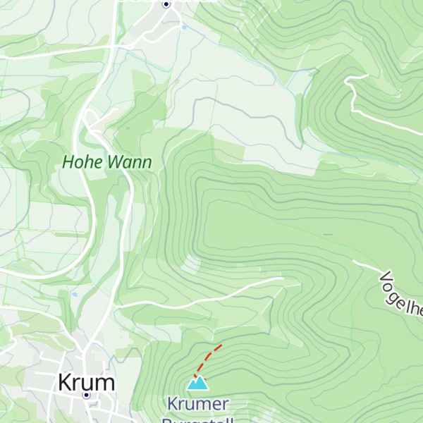Map of Krumer Berg