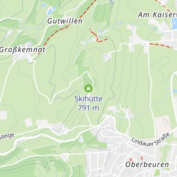 Map of Skihütte