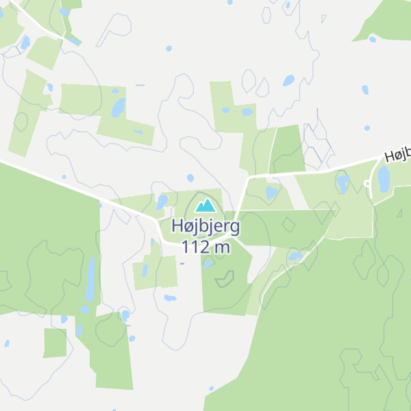 Map of Højbjerg