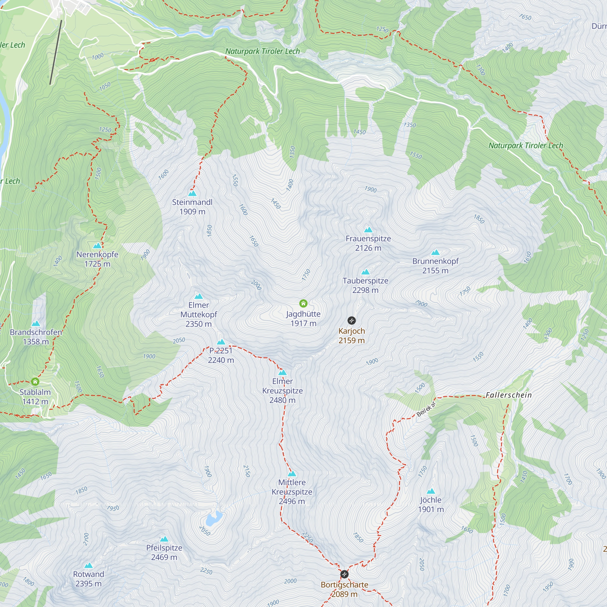 Jagdhütte map