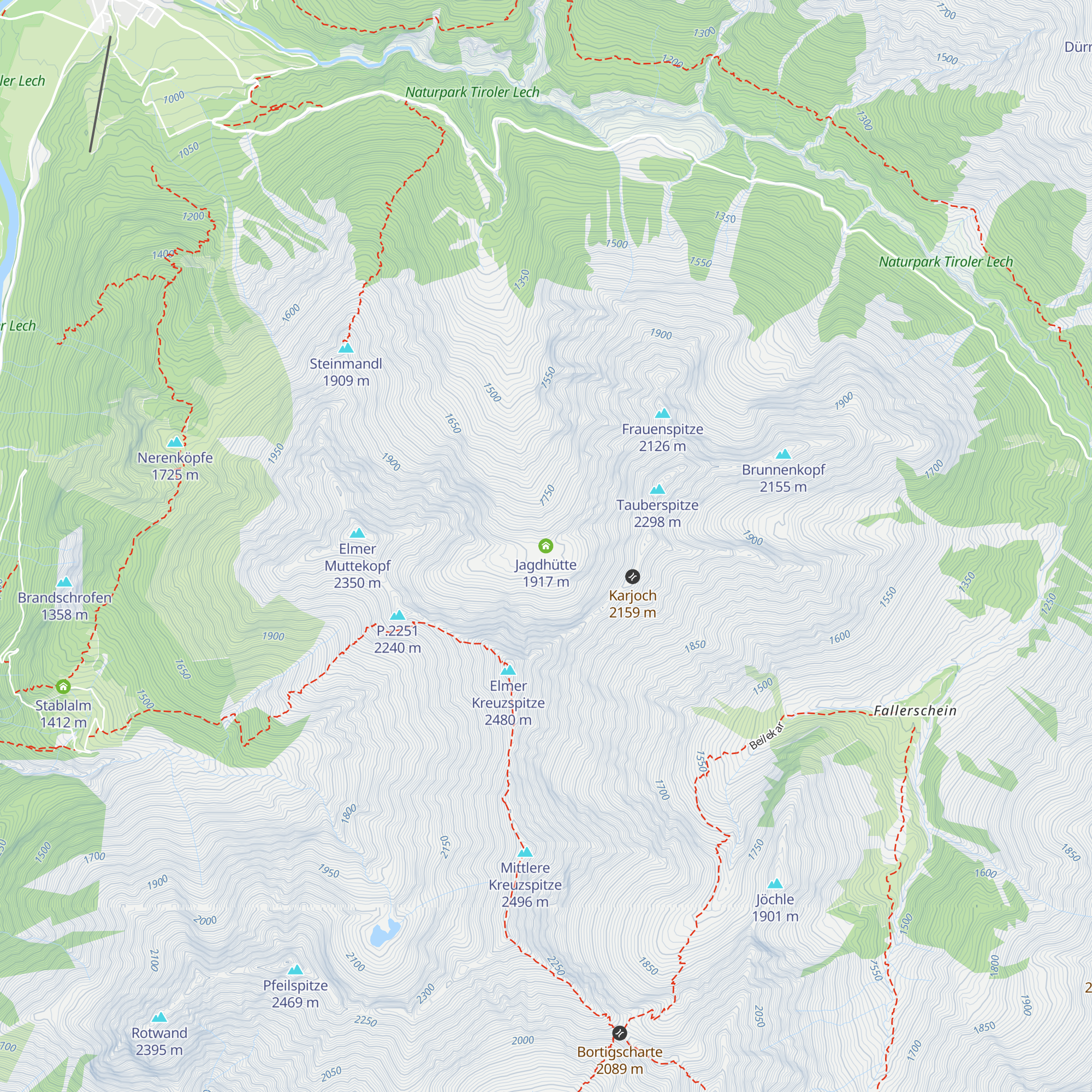 Jagdhütte map
