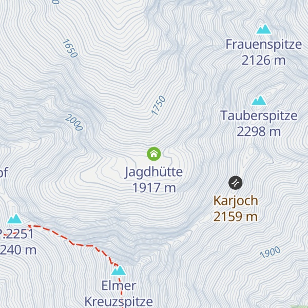 Map of Jagdhütte