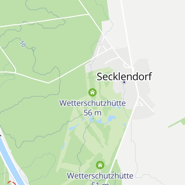 Map of Wetterschutzhütte