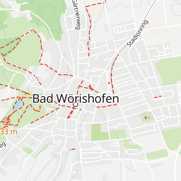 Map of Kurhaus